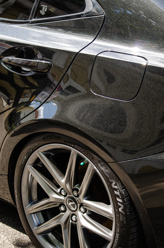 Lexus Paint after paint correction and ceramic coating