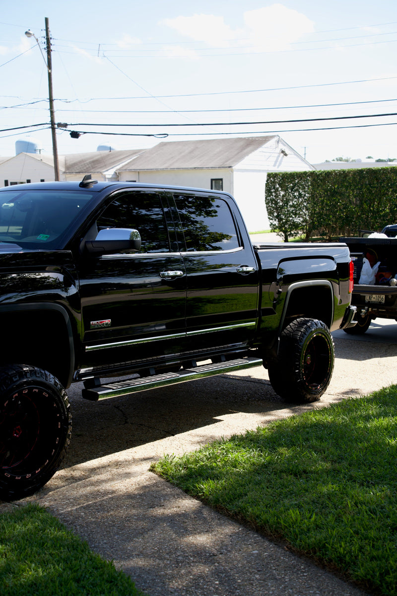 GMC Glossy paint after paint enhancement and ceramic coating